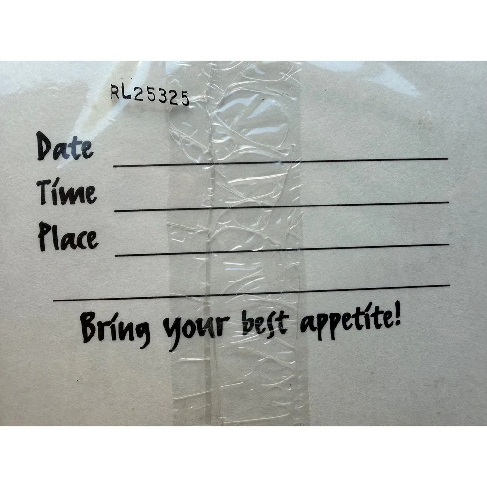 Vintage 1996 Hallmark Party Express BBQ Invitations 8 Count New Old Stock 90s